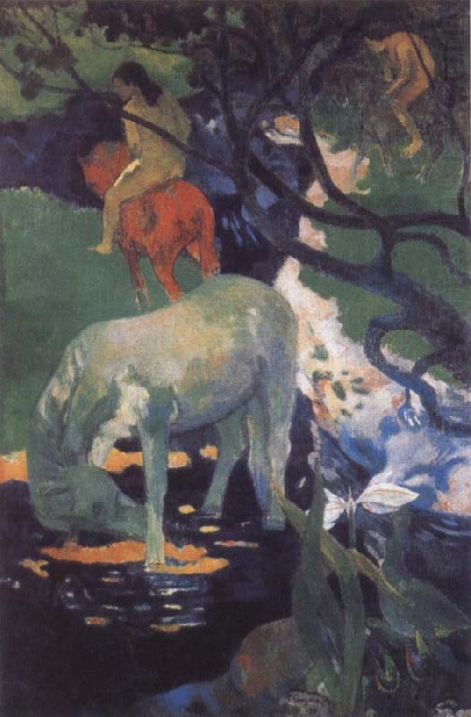 Paul Gauguin The White Horse china oil painting image